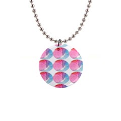 Colorful 1  Button Necklace by Sparkle