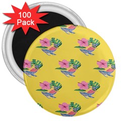 Floral 3  Magnets (100 Pack) by Sparkle