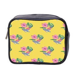 Floral Mini Toiletries Bag (two Sides) by Sparkle