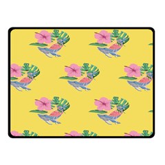 Floral Fleece Blanket (small) by Sparkle