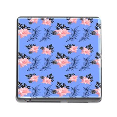 Flowers Pattern Memory Card Reader (square 5 Slot) by Sparkle