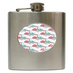 Music Flamingo Hip Flask (6 Oz) by Sparkle