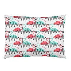 Music Flamingo Pillow Case by Sparkle