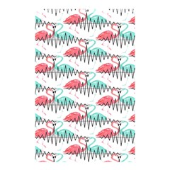 Music Flamingo Shower Curtain 48  X 72  (small)  by Sparkle