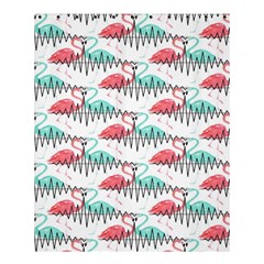 Music Flamingo Shower Curtain 60  X 72  (medium)  by Sparkle