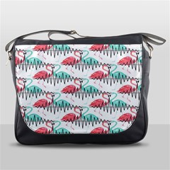 Music Flamingo Messenger Bag by Sparkle