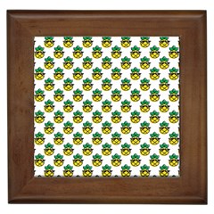 Holiday Pineapple Framed Tile by Sparkle