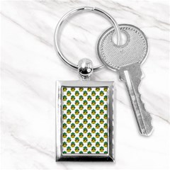 Holiday Pineapple Key Chain (rectangle) by Sparkle