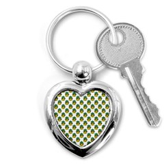 Holiday Pineapple Key Chain (heart) by Sparkle