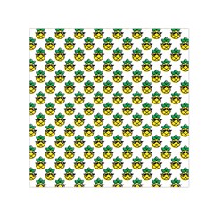 Holiday Pineapple Small Satin Scarf (square) by Sparkle