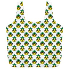 Holiday Pineapple Full Print Recycle Bag (xxl) by Sparkle