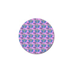 Floral Pattern Golf Ball Marker by Sparkle