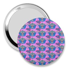 Floral Pattern 3  Handbag Mirrors by Sparkle