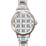 Greece Round Italian Charm Watch Front