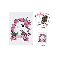 Go To Hell Playing Cards Single Design (mini)