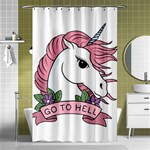 Go to Hell Shower Curtain 48  x 72  (Small)  Curtain(48  X 72 ) - 42.18 x64.8  Curtain(48  X 72 )