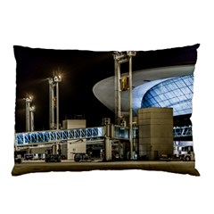 Montevideo Airport Night Scene, Uruguay Pillow Case