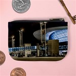 Montevideo Airport Night Scene, Uruguay Mini Coin Purse Back