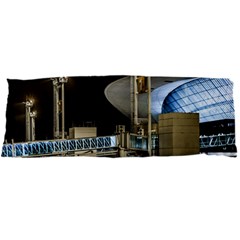 Montevideo Airport Night Scene, Uruguay Body Pillow Case Dakimakura (two Sides) by dflcprintsclothing