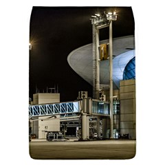 Montevideo Airport Night Scene, Uruguay Removable Flap Cover (l) by dflcprintsclothing