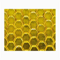 Hexagon Windows Small Glasses Cloth by essentialimage