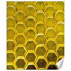 Hexagon Windows Canvas 8  X 10  by essentialimage