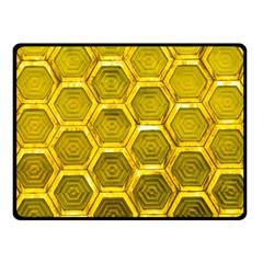 Hexagon Windows Fleece Blanket (small) by essentialimage