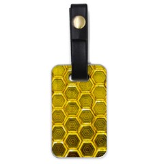 Hexagon Windows Luggage Tag (one Side) by essentialimage