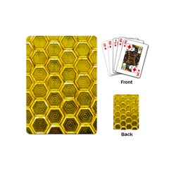 Hexagon Windows Playing Cards Single Design (mini) by essentialimage