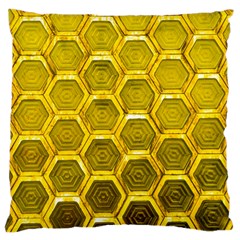 Hexagon Windows Large Cushion Case (one Side) by essentialimage