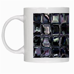 Funky Mosaic  White Mugs by MRNStudios