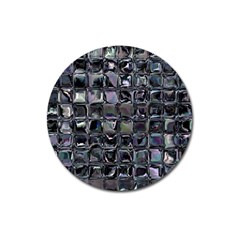 Funky Mosaic  Magnet 3  (round) by MRNStudios