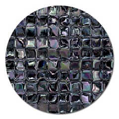 Funky Mosaic  Magnet 5  (round) by MRNStudios