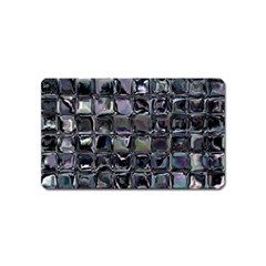 Funky Mosaic  Magnet (name Card) by MRNStudios