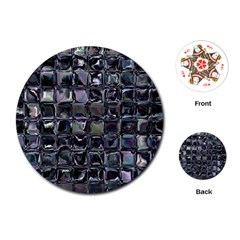 Funky Mosaic  Playing Cards Single Design (round)