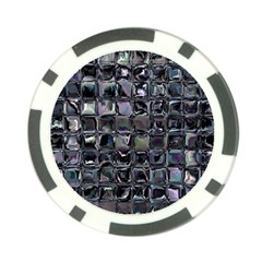 Funky Mosaic  Poker Chip Card Guard by MRNStudios