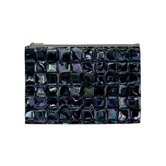 Funky Mosaic  Cosmetic Bag (medium) by MRNStudios