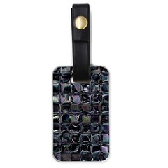 Funky Mosaic  Luggage Tag (one Side) by MRNStudios