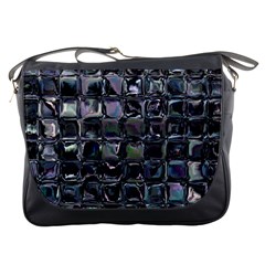 Funky Mosaic  Messenger Bag by MRNStudios