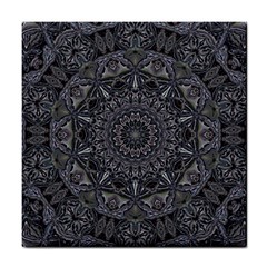 Mellow Mandala  Tile Coaster by MRNStudios