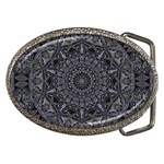 Mellow Mandala  Belt Buckles Front