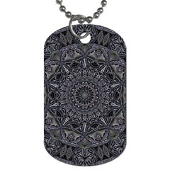 Mellow Mandala  Dog Tag (two Sides) by MRNStudios