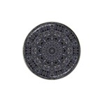 Mellow Mandala  Hat Clip Ball Marker Front