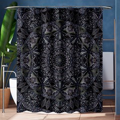 Mellow Mandala  Shower Curtain 60  X 72  (medium)  by MRNStudios