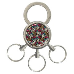 Be The King 3-ring Key Chain by designsbymallika