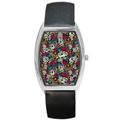 Be The King Barrel Style Metal Watch by designsbymallika