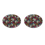 Be The King Cufflinks (Oval) Front(Pair)