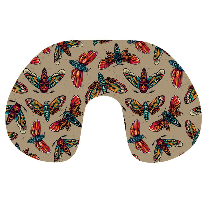 Dragonfly Pattern Travel Neck Pillow