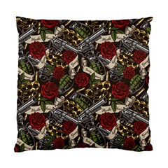 Hustle Hard Dragonfly Pattern Standard Cushion Case (one Side) by designsbymallika