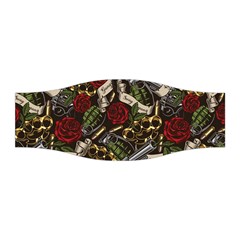 Hustle Hard Dragonfly Pattern Stretchable Headband by designsbymallika